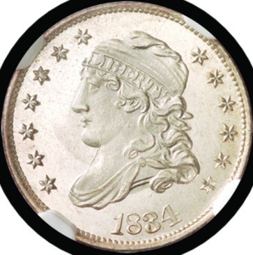 1834 H10C MS | Coin Explorer | NGC