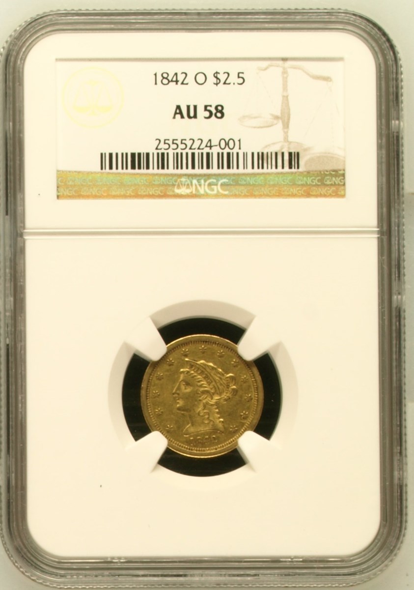 1842 O $2.5 MS | Coin Explorer | NGC