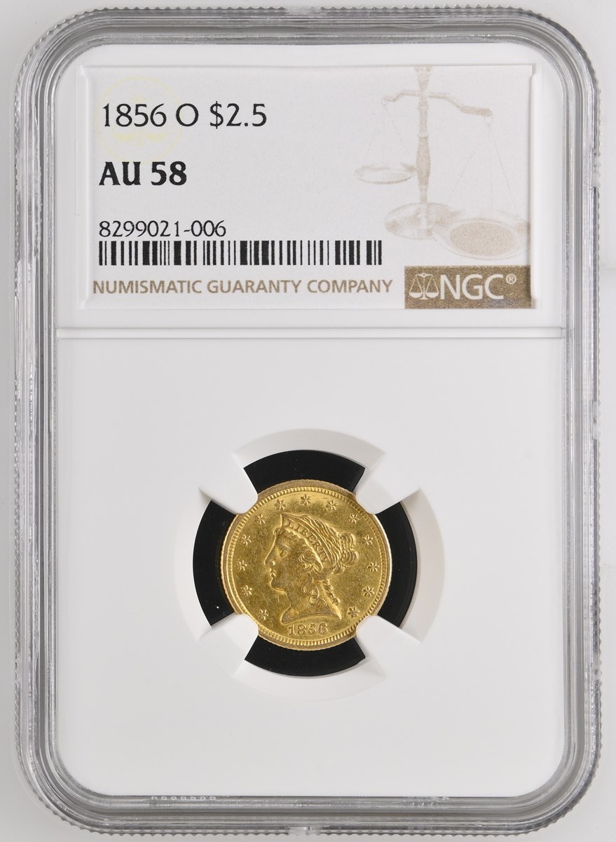 1856 O $2.5 MS | Coin Explorer | NGC