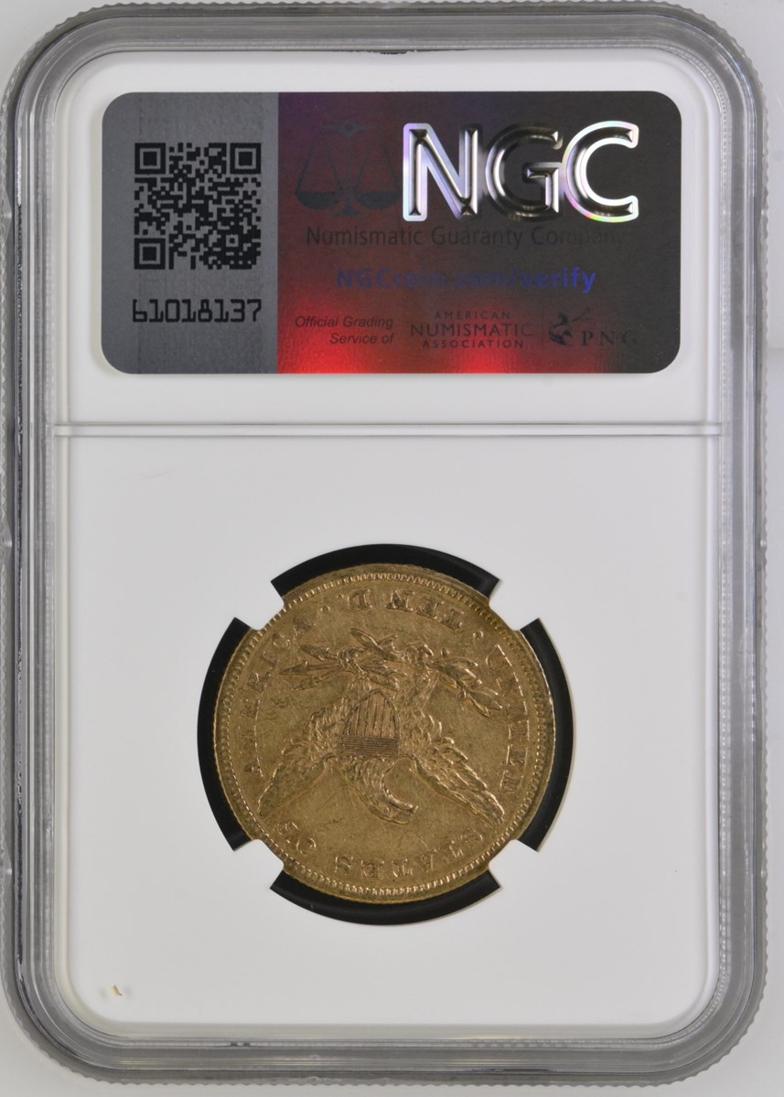 1862 $10 MS | Coin Explorer | NGC