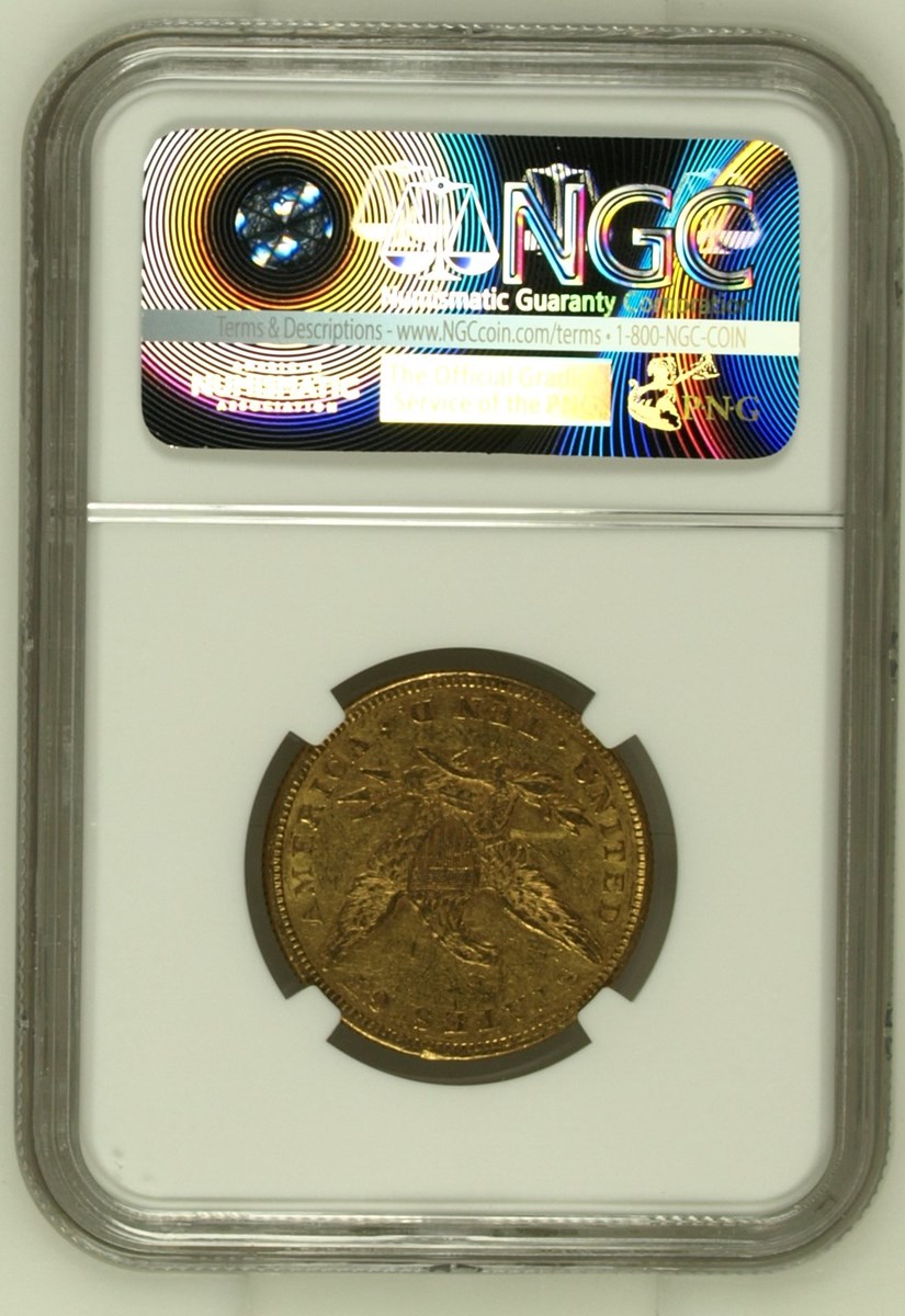 1859 $10 MS | Coin Explorer | NGC