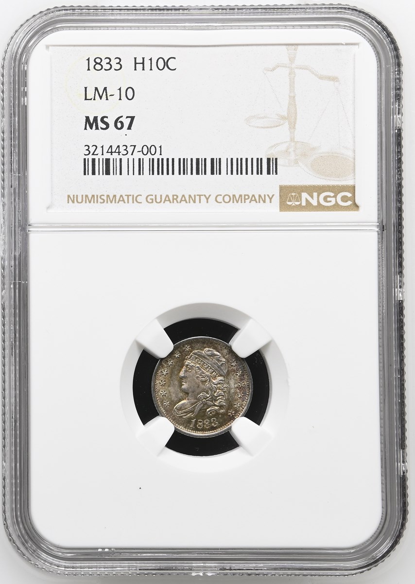 1833 H10C MS | Coin Explorer | NGC