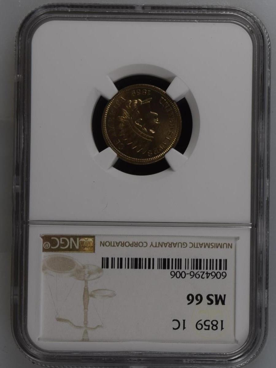 1859 1C MS | Coin Explorer | NGC