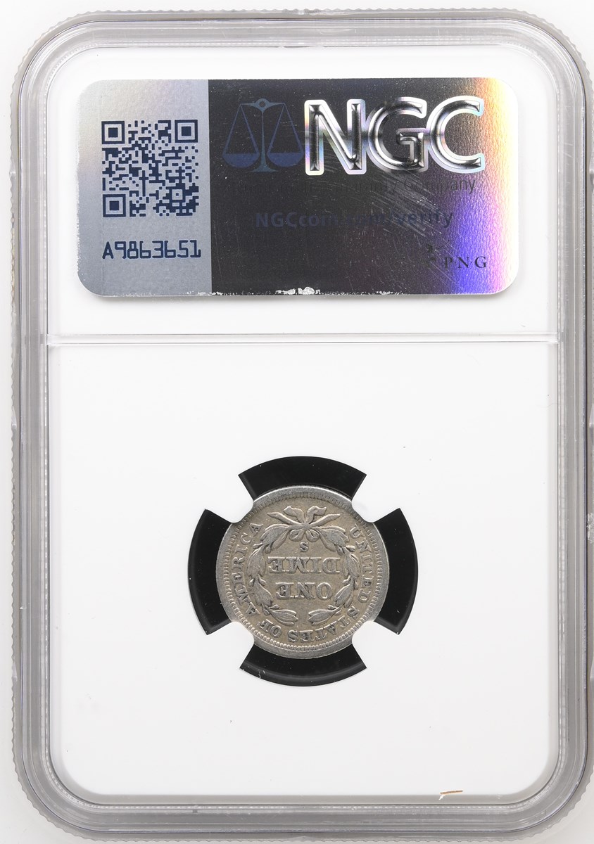 1859 S 10C MS | Coin Explorer | NGC