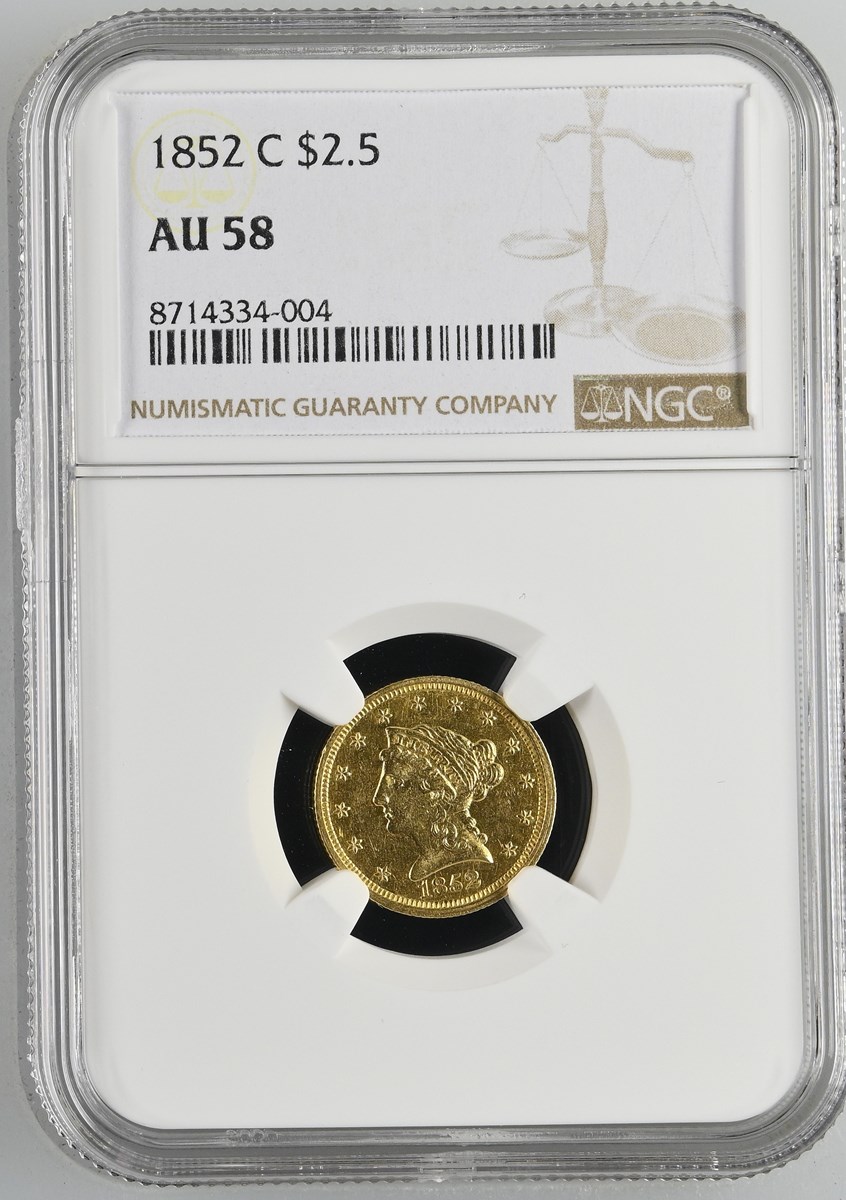 1852 C $2.5 MS | Coin Explorer | NGC