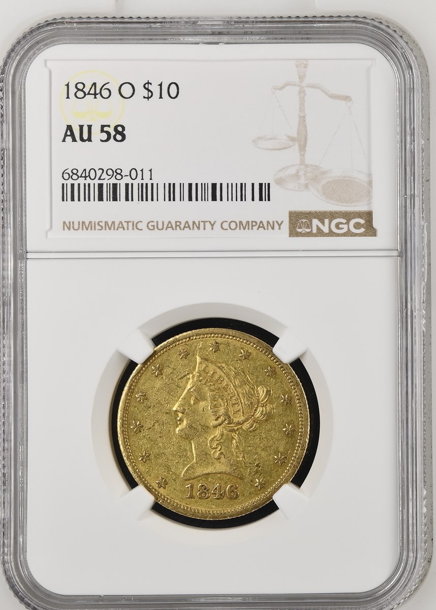 1846 O $10 MS | Coin Explorer | NGC