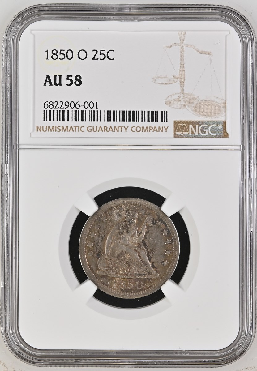 1850 O 25C MS | Coin Explorer | NGC