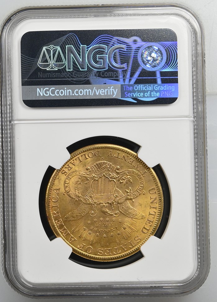 1898 S $20 MS | Coin Explorer | NGC
