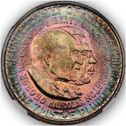 1952 WASHINGTON-CARVER 50C MS | Coin Explorer | NGC