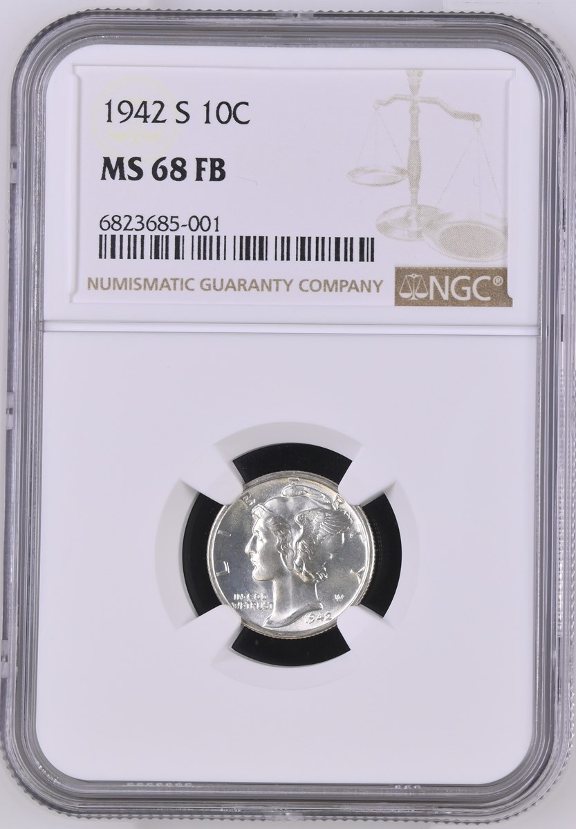コレクション U.S. 1942 S 1942 S 10C MS | Coin Explorer | NGC