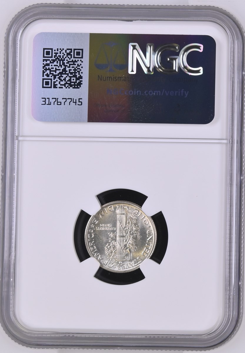 1942 S 10C MS | Coin Explorer | NGC
