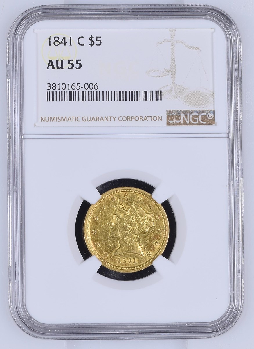 1841 C $5 MS | Coin Explorer | NGC