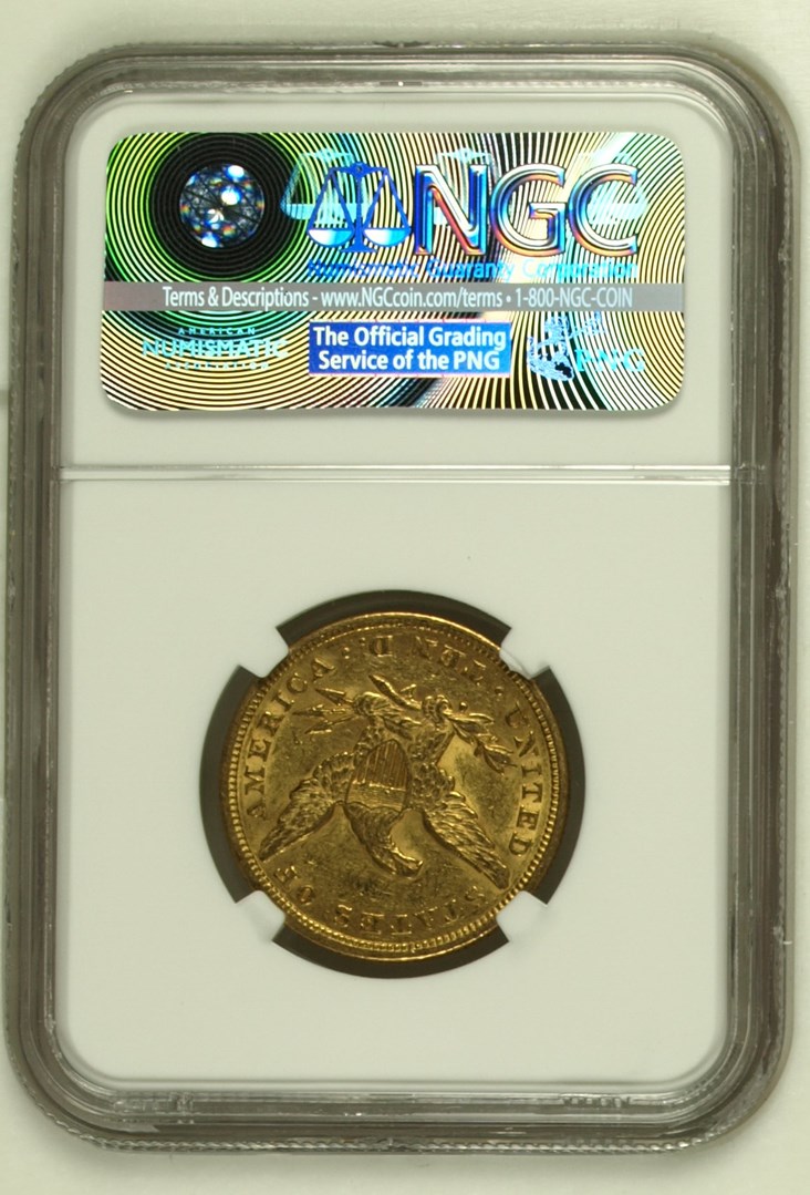 F*8様 〔⭐︎希少⭐︎〕【真金霊神チタン十寶祓＋マズプラズマ】+クリスタル台座 1854 $10 MS | Coin Explorer | NGC