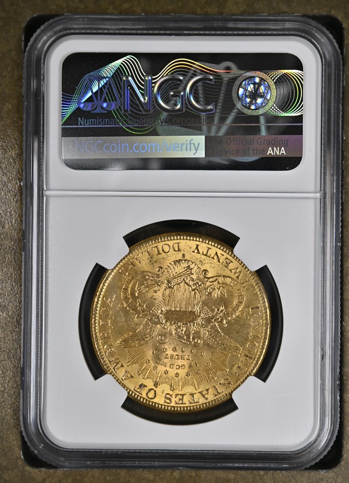 1899 S $20 MS | Coin Explorer | NGC