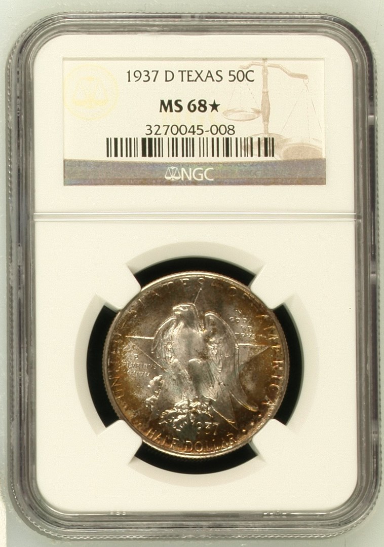 1937 D TEXAS 50C MS | Coin Explorer | NGC