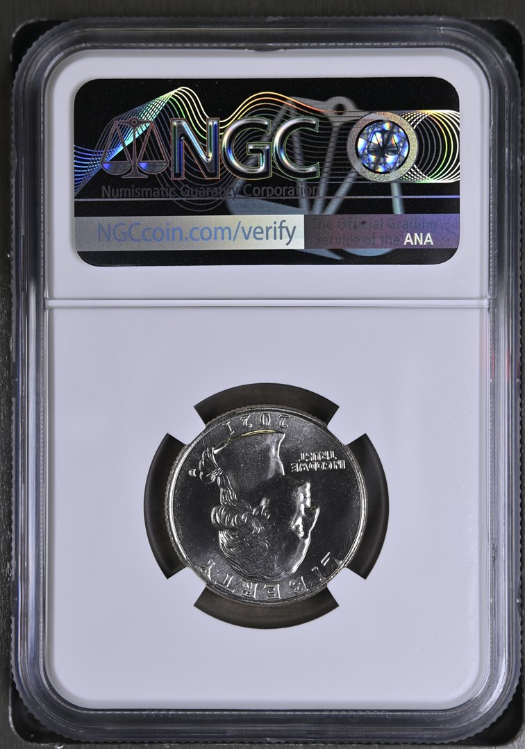 2021 D Crossing the Delaware 25C MS | Coin Explorer | NGC