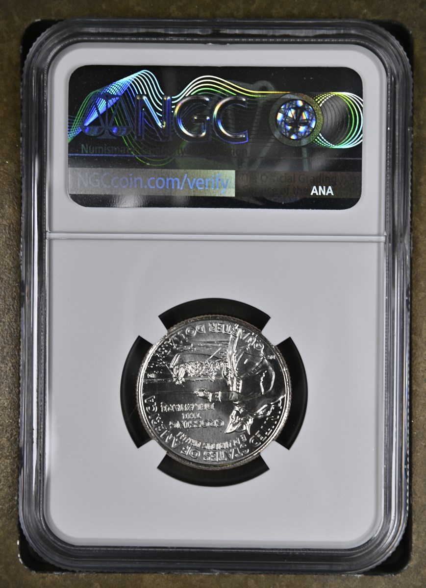 2021 P Crossing the Delaware 25C MS | Coin Explorer | NGC