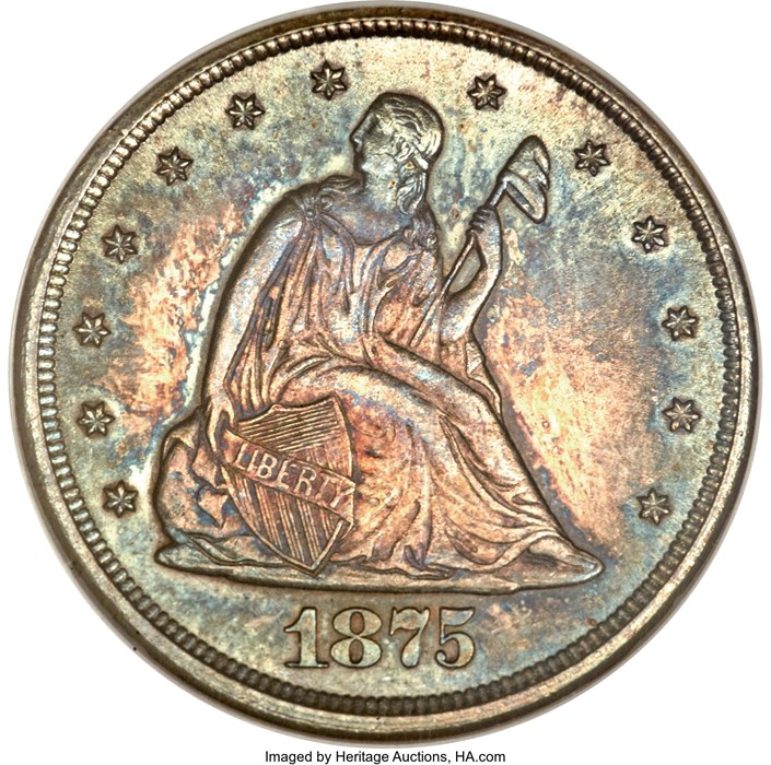 1875 CC 20C MS | Coin Explorer | NGC