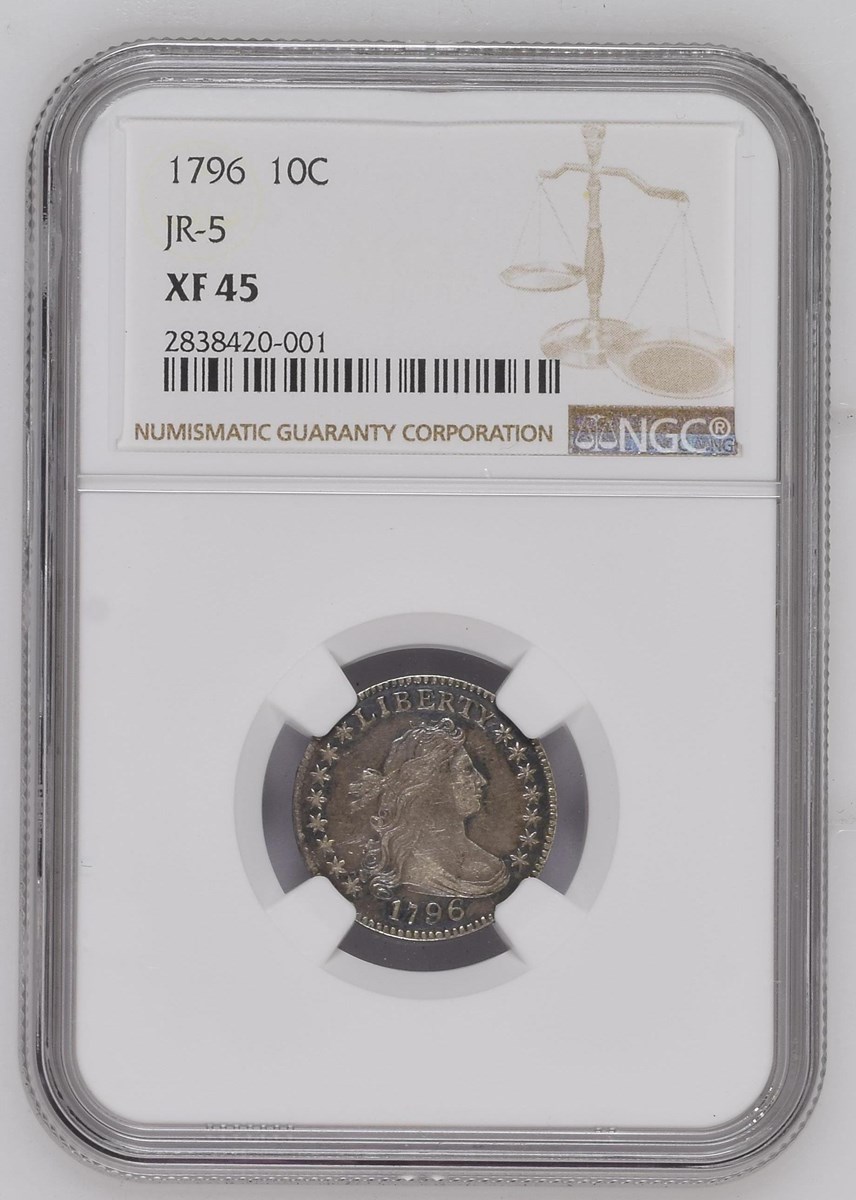 1796 10C MS | Coin Explorer | NGC
