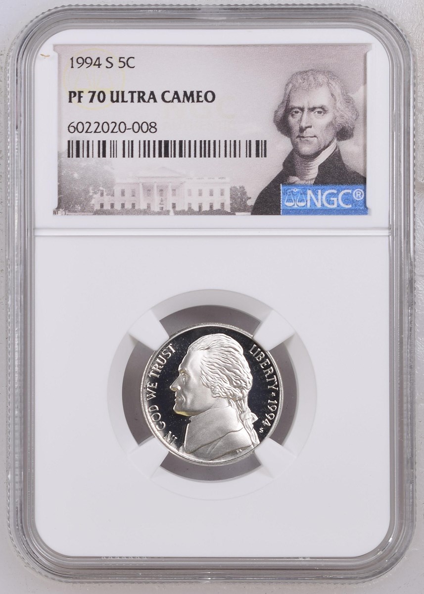 1994 S 5C PF | Coin Explorer | NGC