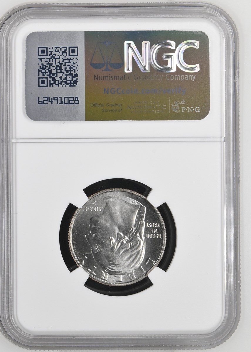 2024 P Rev. Dr. Pauli Murray 25C MS | Coin Explorer | NGC