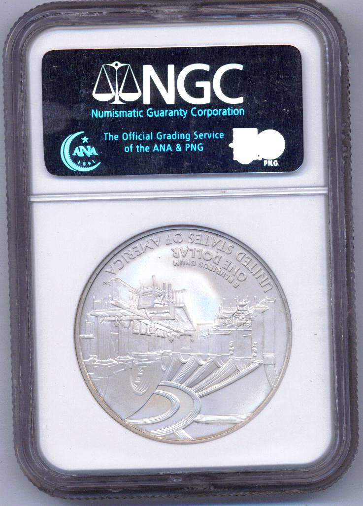 2005 P JOHN MARSHALL S$1 MS | Coin Explorer | NGC