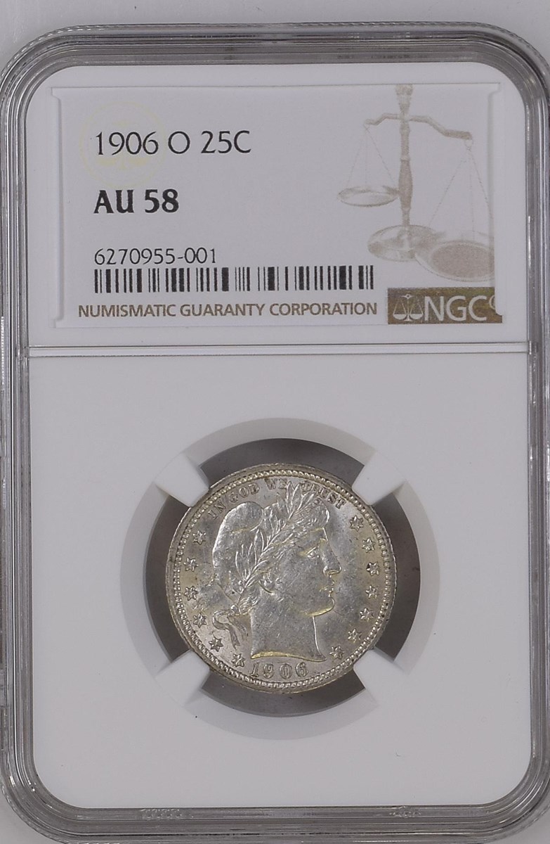 1906 O 25C MS | Coin Explorer | NGC