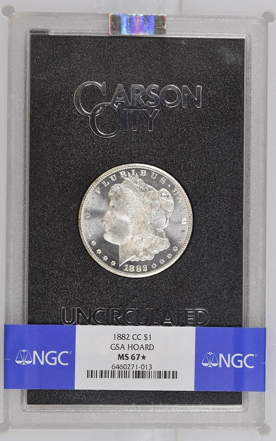 1882 CC $1 MS | Coin Explorer | NGC