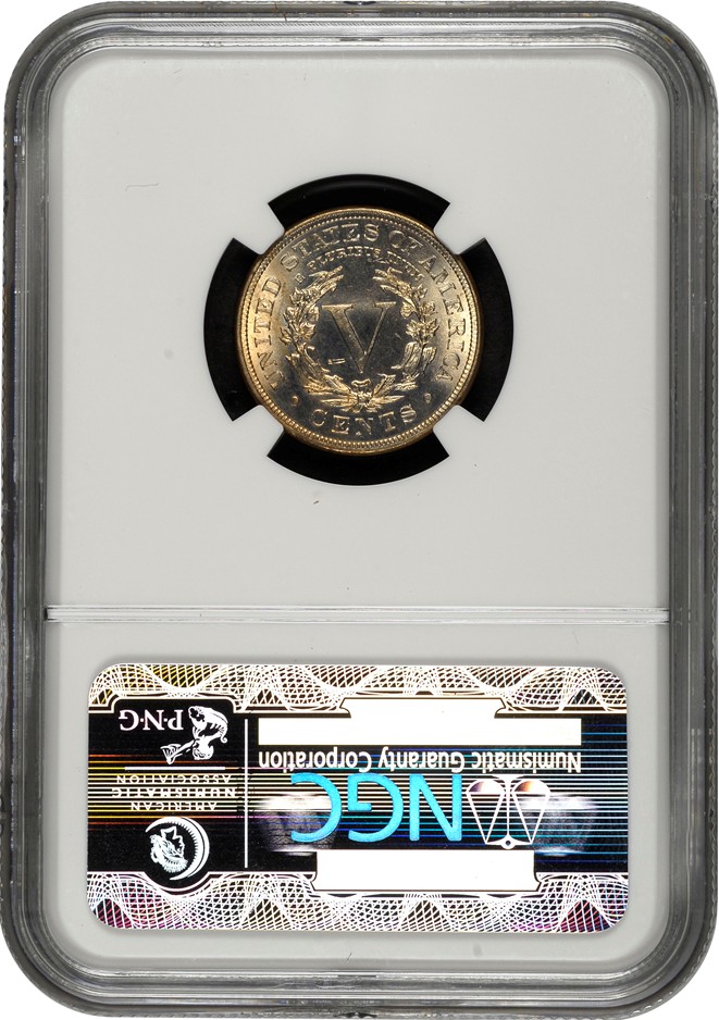 1886 5C MS | Coin Explorer | NGC