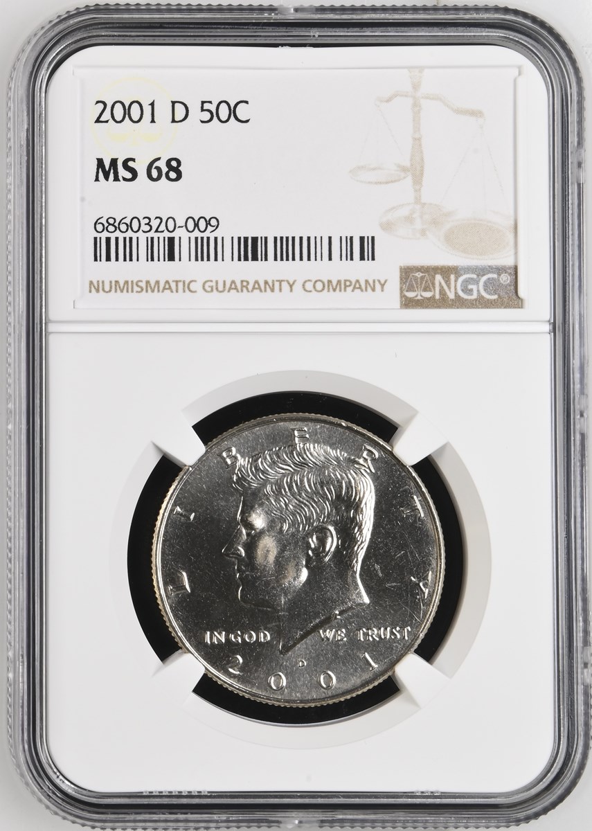 2001 D 50C MS | Coin Explorer | NGC
