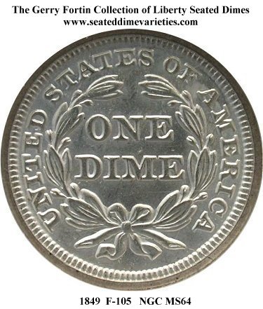 1849 10C MS | Coin Explorer | NGC