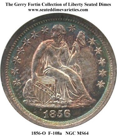 1856 O 10C MS | Coin Explorer | NGC