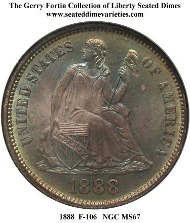 1888 10C MS | Coin Explorer | NGC