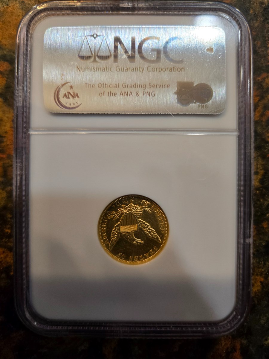 1838 HM-1 $2.5 MS | Coin Explorer | NGC