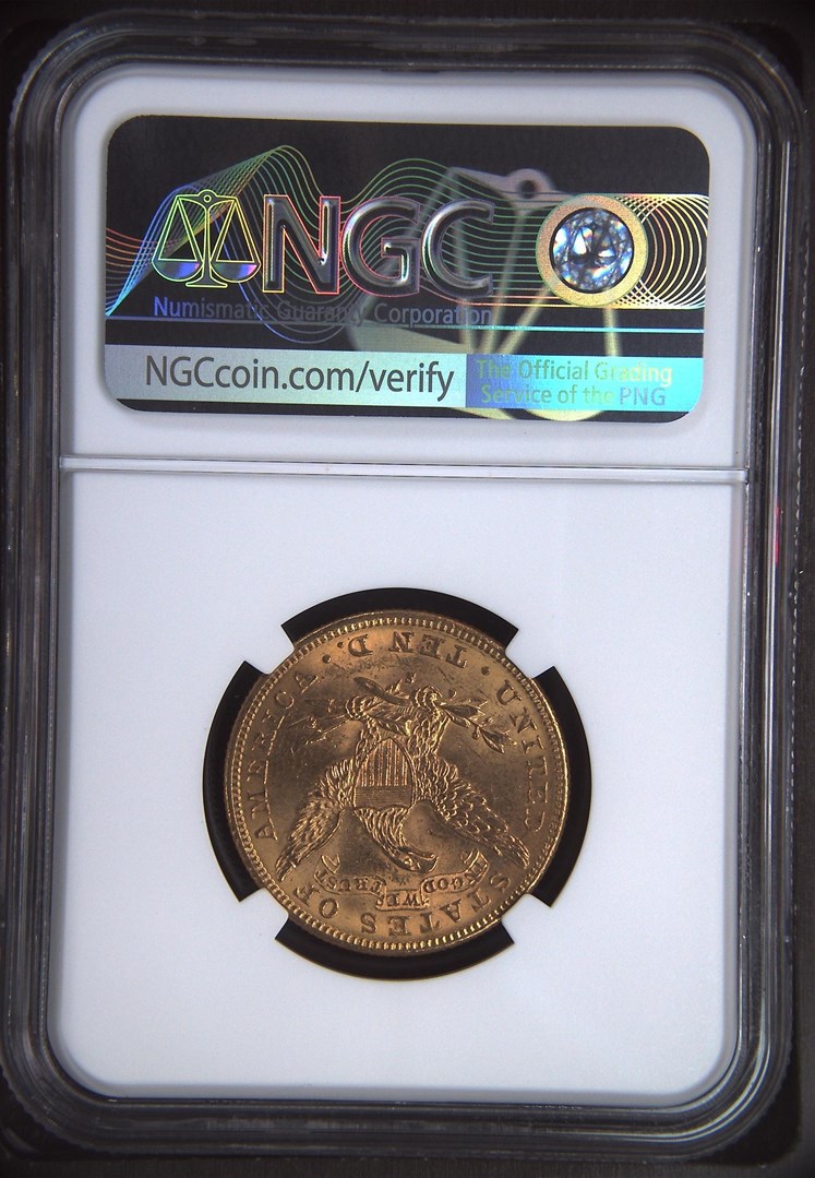 1897 S $10 MS | Coin Explorer | NGC