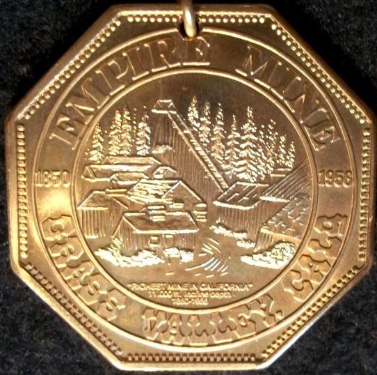 (JEM5) Empire Mine, Grass Valley, California Coin Details Nevada