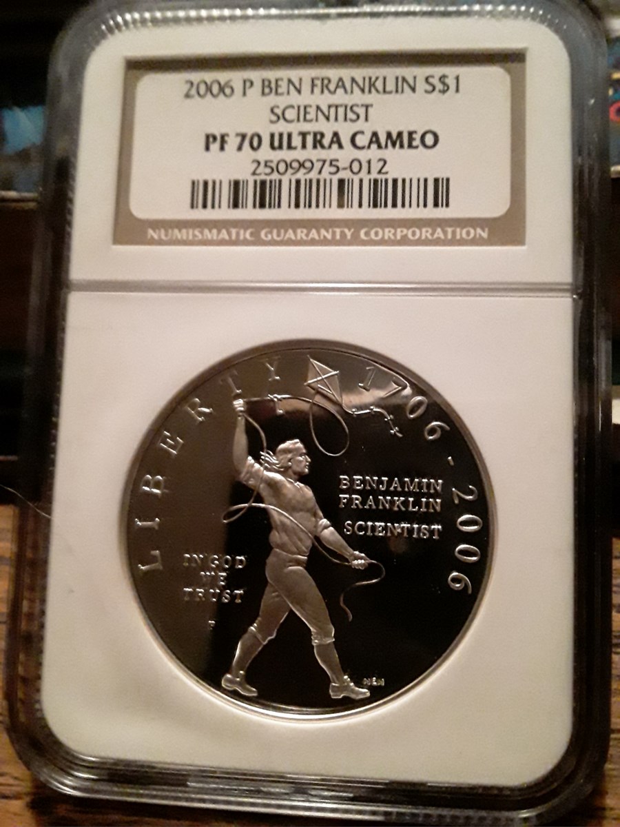2006 P BENJAMIN FRANKLIN S$1 PF | Coin Explorer | NGC 2006 P BENJAMIN FRANKLIN S$1 PF | Coin Explorer | NGC
