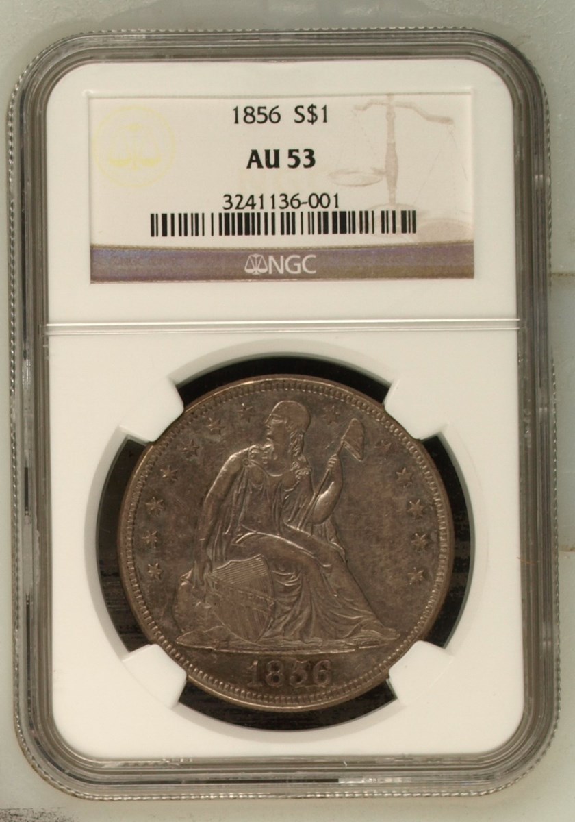1856 $1 MS | Coin Explorer | NGC