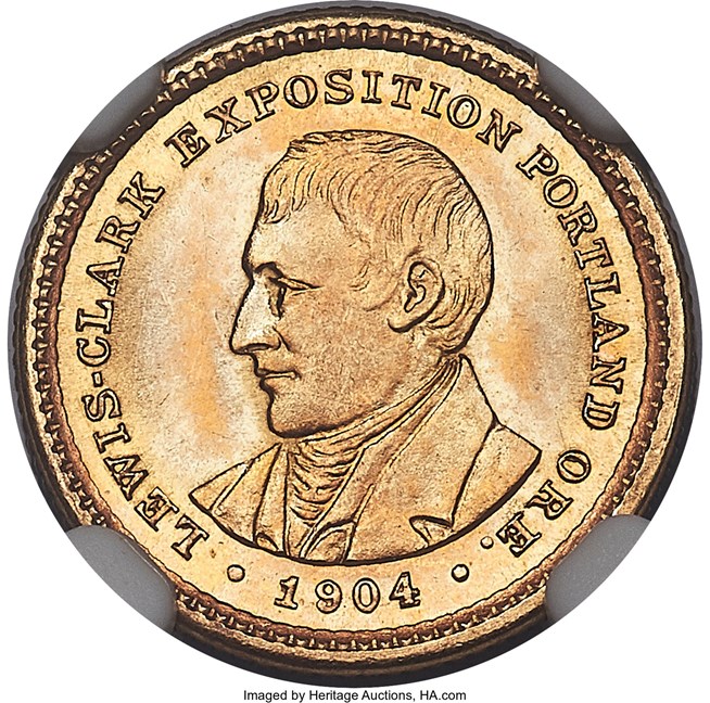 1904 LEWIS & CLARK G$1 MS | Coin Explorer | NGC