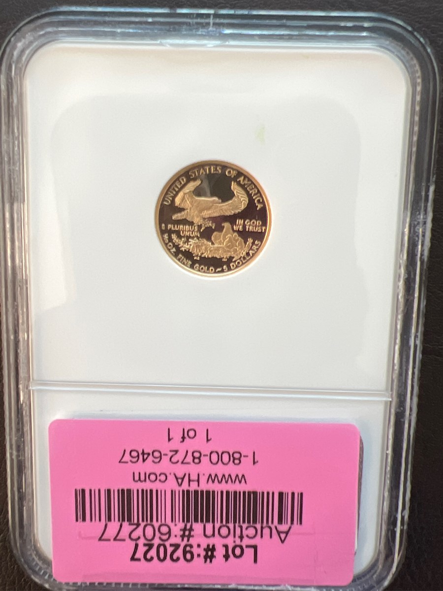 1997 W EAGLE G$5 PF | Coin Explorer | NGC