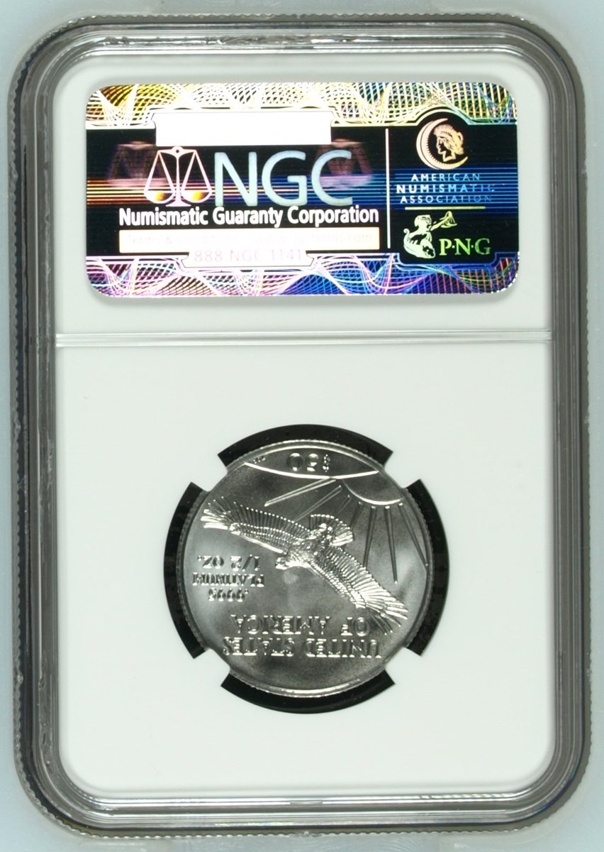 2007 EAGLE P$50 MS | Coin Explorer | NGC