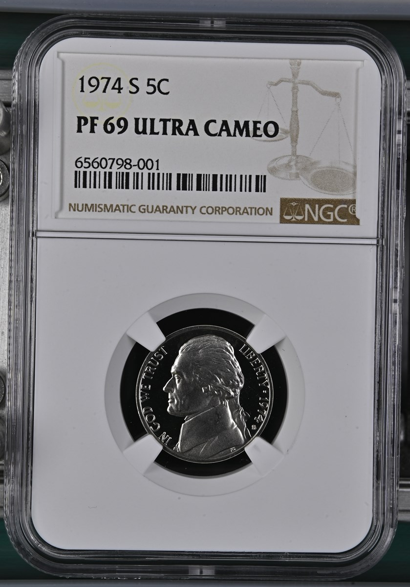 1974 S 5C PF | Coin Explorer | NGC