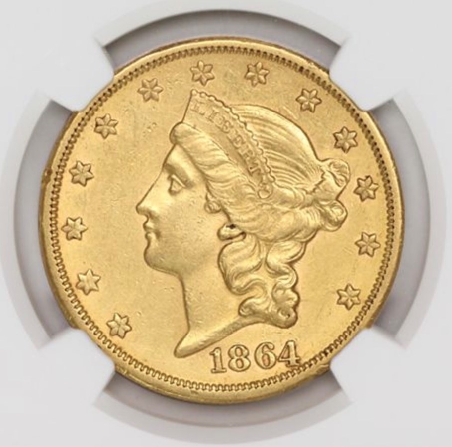 【スラブに欠けあり】NGC MS64RD 1847 スウェーデン 2/3シリング 1864 S $20 MS | Coin Explorer | NGC