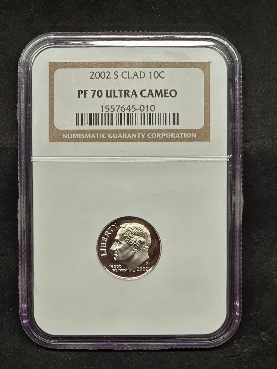 2002 S CLAD 10C PF | Coin Explorer | NGC