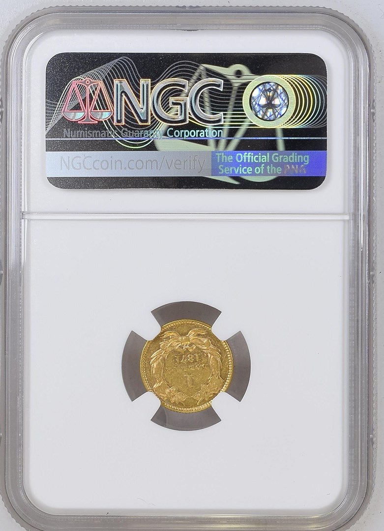 1871 G$1 MS | Coin Explorer | NGC