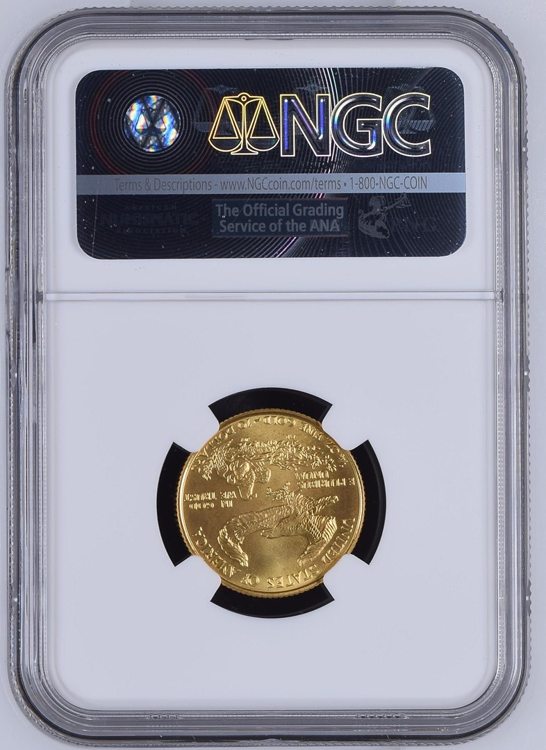 1993 EAGLE G$10 MS | Coin Explorer | NGC