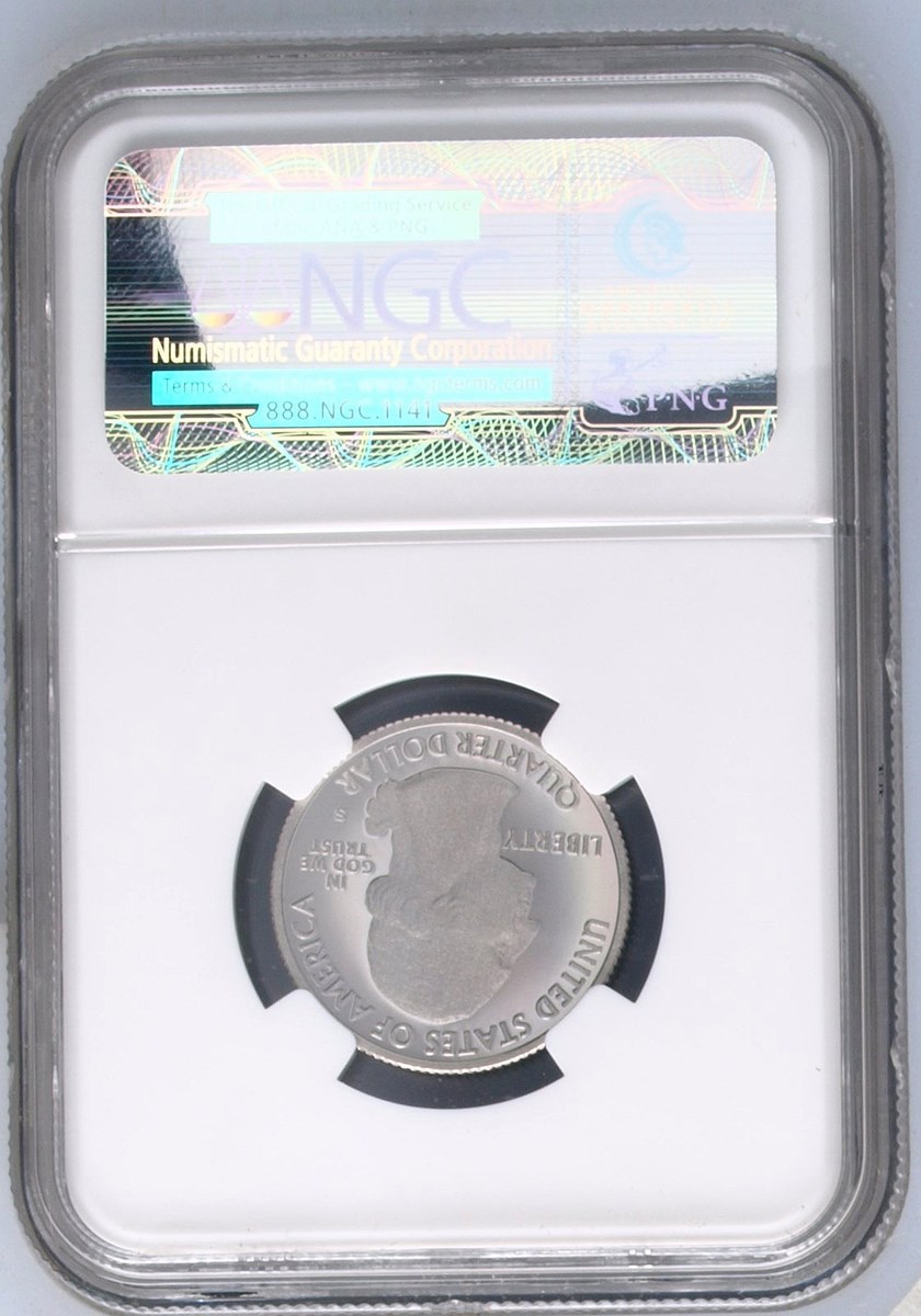 2010 S CLAD GRAND CANYON 25C PF | Coin Explorer | NGC