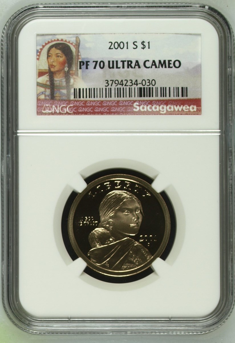 2001 S $1 PF | Coin Explorer | NGC