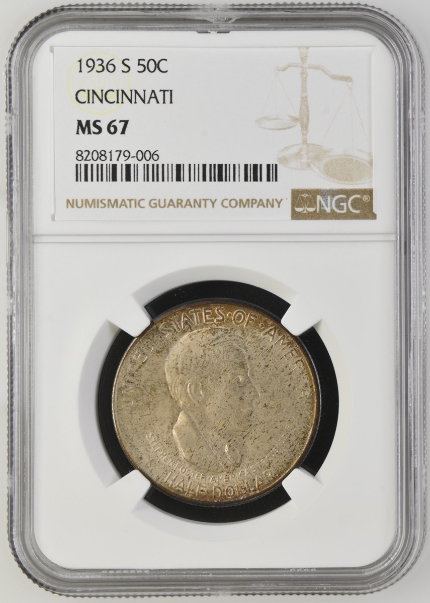 1936 S CINCINNATI 50C MS | Coin Explorer | NGC