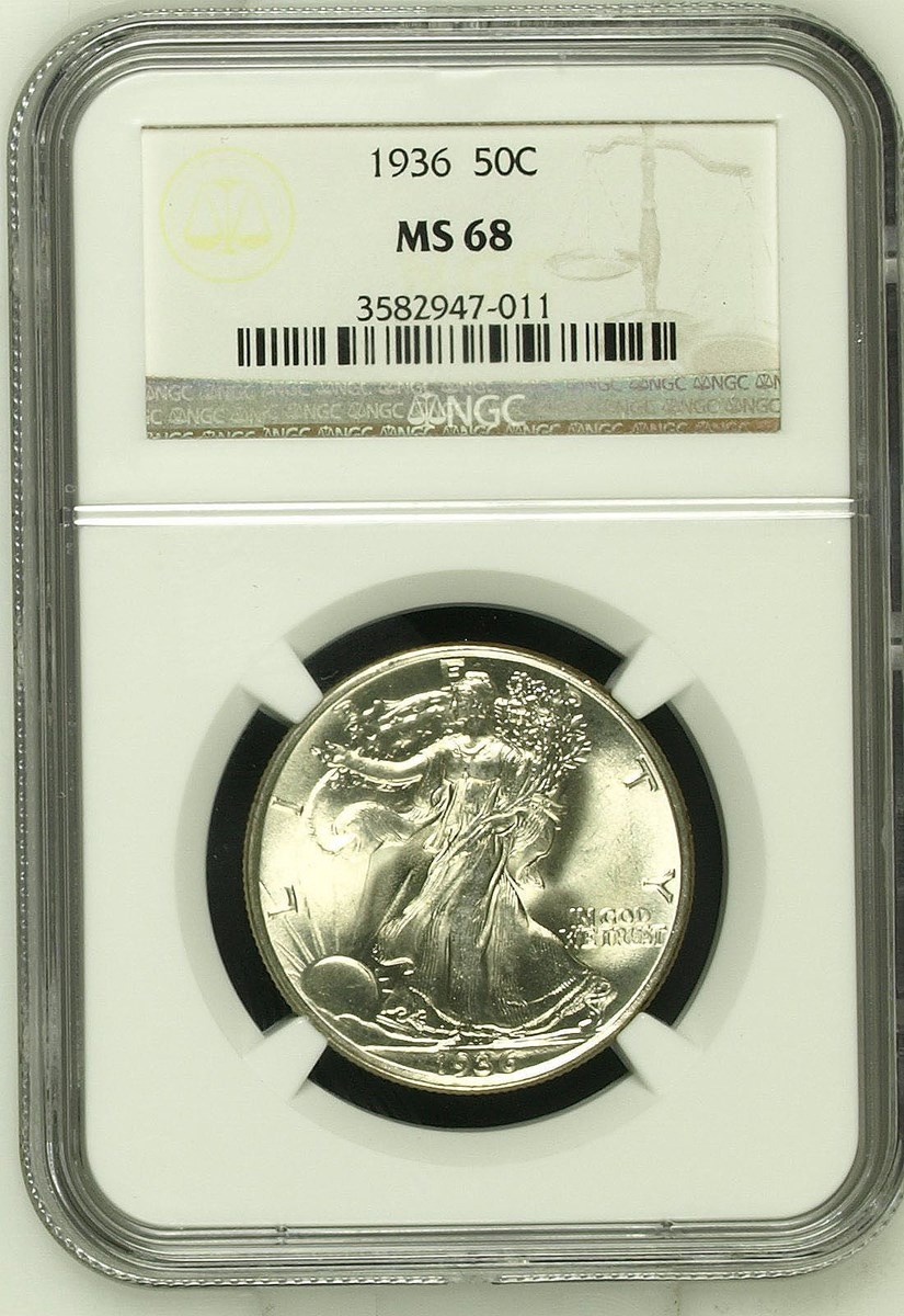 1936 50C MS | Coin Explorer | NGC